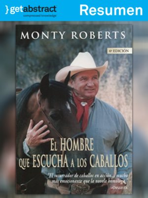 cover image of El hombre que escucha a los caballos (resumen)